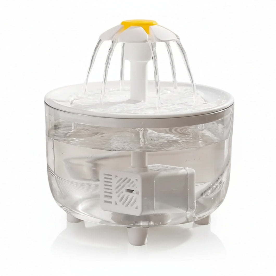 Fuente dispensador de agua automática recirculante SunFlower para gatos