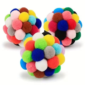 Juguete pelota de lana Rubik Ball para gatos - Gatufy