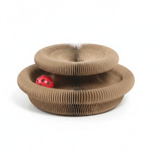 Cargar imagen en el visor de la galería, Juguete rascador interactivo plegable Acordeón para gatos
