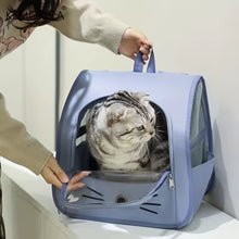 Cargar imagen en el visor de la galería, Mochilas para llevar gatos transpirable Catsule
