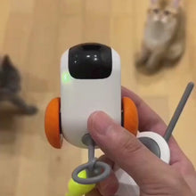 Cargar y reproducir el video en el visor de la galería, Juguete interactivo Ratacat con control remoto e inteligente para gatos
