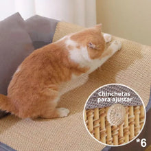 Cargar imagen en el visor de la galería, Protector de sisal antiarañazos de gatos para sofá Tatami
