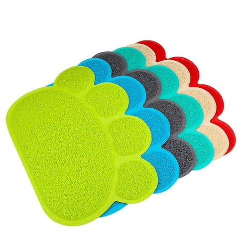 Alfombrilla para comedero o arenero absorbente - Gatufy