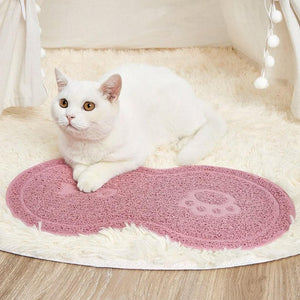 Alfombrilla Yummy para comedero y bebedero - Gatufy