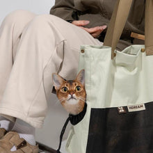 Cargar imagen en el visor de la galería, Bolso Tote Bag de transporte para gatos - Gatufy
