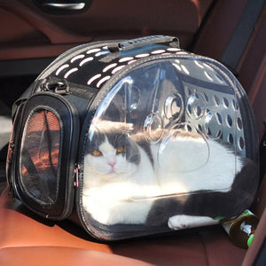 Bolso transportín transparente para gatos - Gatufy