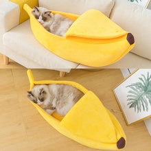 Cargar imagen en el visor de la galería, Cama Banana Sleep para gatos - Gatufy
