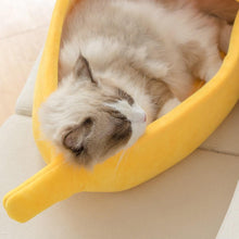 Cargar imagen en el visor de la galería, Cama Banana Sleep para gatos - Gatufy
