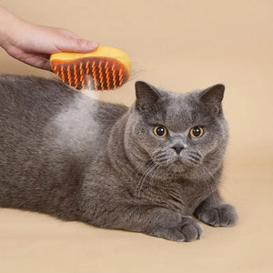 Cepillo eléctrico de vapor pulverizador Relax para gatos 3 usos en 1 peine con agua - Gatufy