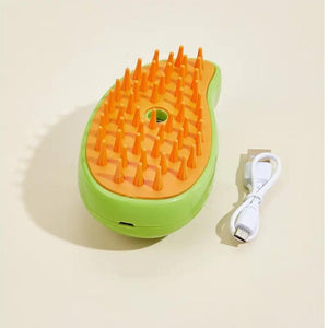 Cepillo eléctrico de vapor pulverizador Relax para gatos 3 usos en 1 peine con agua - Gatufy