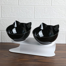 Cargar imagen en el visor de la galería, Comedero doble Kitty para gatos - Gatufy
