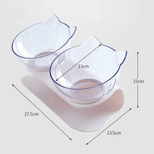 Cargar imagen en el visor de la galería, Comedero doble Kitty para gatos - Gatufy
