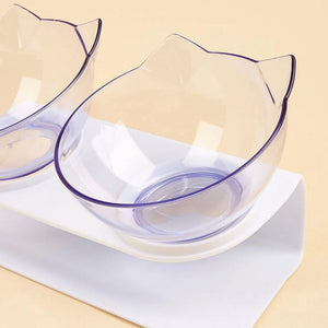 Comedero doble Kitty para gatos - Gatufy