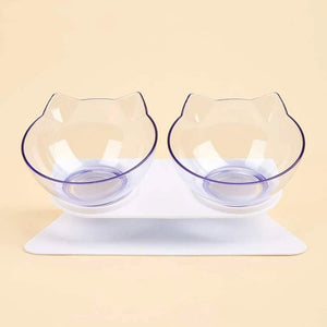 Comedero doble Kitty para gatos - Gatufy