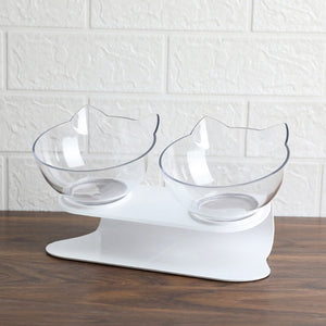 Comedero doble Kitty para gatos - Gatufy