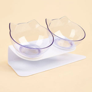 Comedero doble Kitty para gatos - Gatufy