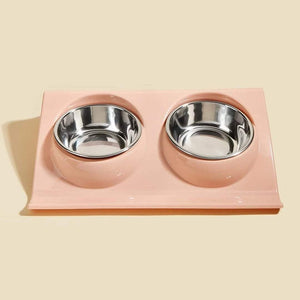Cuenco doble de comida Cute para gatos - Gatufy