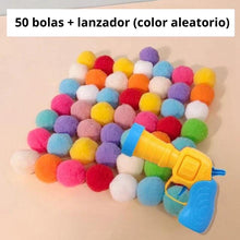 Cargar imagen en el visor de la galería, Juguete lanzador Bang de pelotas felpa para gatos - Gatufy
