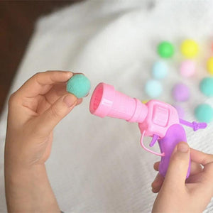 Juguete lanzador Bang de pelotas felpa para gatos - Gatufy