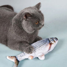 Cargar imagen en el visor de la galería, Juguete pez eléctrico interactivo para gatos
