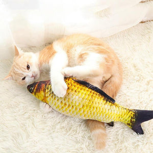 Juguete pez eléctrico interactivo para gatos - Gatufy