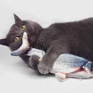 Juguete pez eléctrico interactivo para gatos - Gatufy