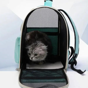 Mochila de viaje Hello Cat para gatos - Gatufy