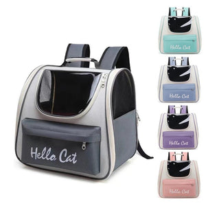 Mochila de viaje Hello Cat para gatos - Gatufy