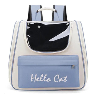 Mochila de viaje Hello Cat para gatos - Gatufy