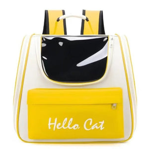 Mochila de viaje Hello Cat para gatos - Gatufy