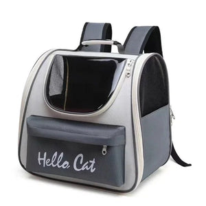 Mochila de viaje Hello Cat para gatos - Gatufy