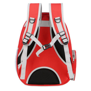 Mochila de viaje transparente Asteroid para gatos - Gatufy