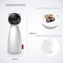 Cargar imagen en el visor de la galería, Robot puntero láser automático ajustable para gatos - Gatufy
